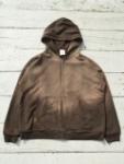 【MOOJI MOOJI】 Oversize Zip Up Hoodie