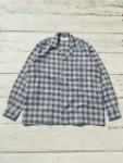CAMP COLLAR SHIRT (FLANNEL PLAID) “NR別注”