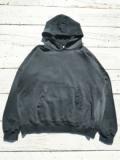 【MOOJI MOOJI】 Oversized Crop Hoodie