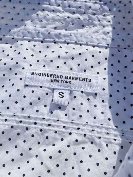 Work Shirt (Mini Polka Dot Lawn)