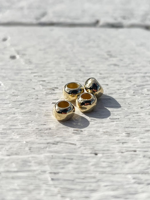 OT-B0163　18K GOLD ROUND BEAD (S)　