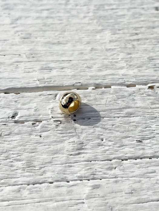 OT-B0163　18K GOLD ROUND BEAD (S)