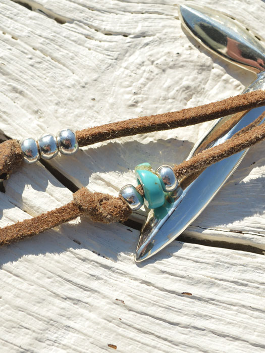 L-0011　TURQUOISE BEAD (M) (SET OF 2)