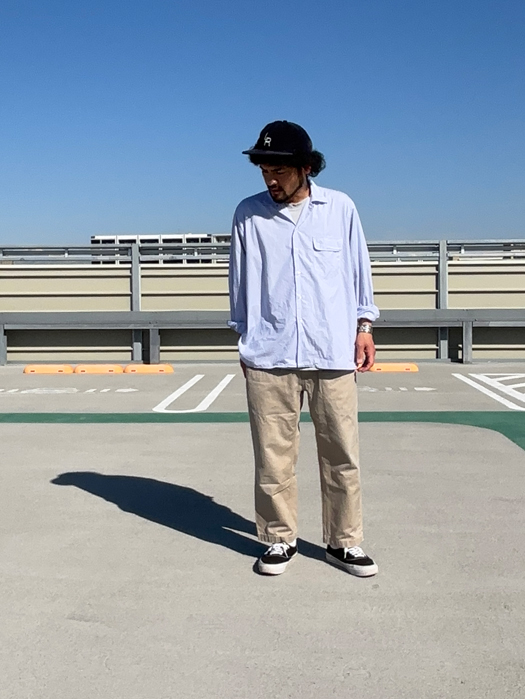 CAMP COLLAR SHIRT (PENCIL STRIPE) “NR別注”