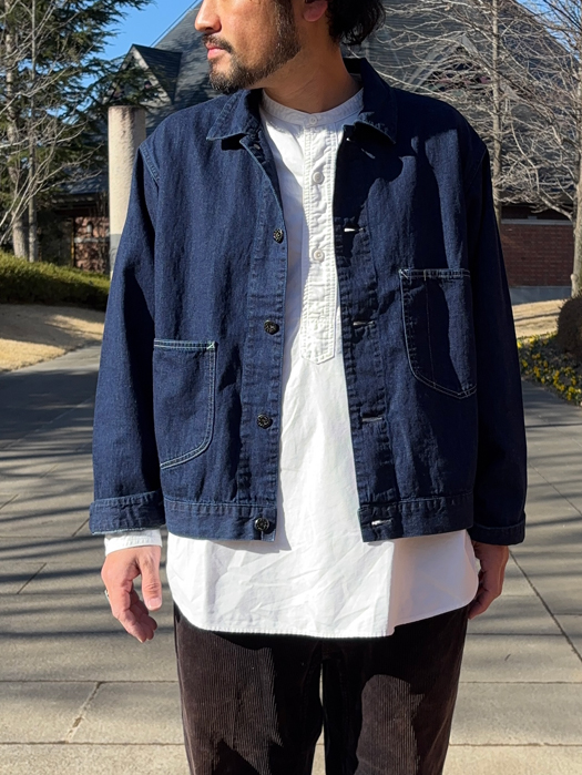 Mechanic Blouse 2 (8oz. Denim) “Deep Washed”