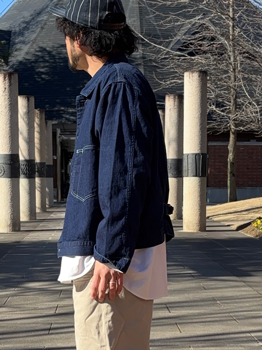 Mechanic Blouse 2 (8oz. Denim) “Deep Washed”