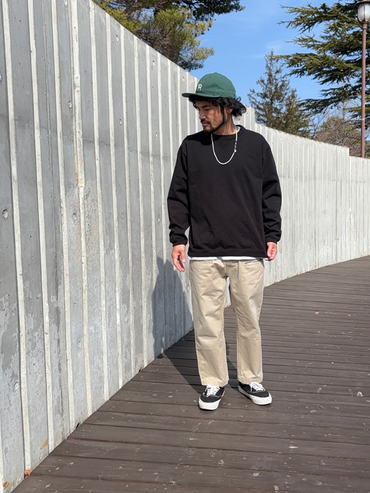 Dotsume Rib L/S T-Shirt