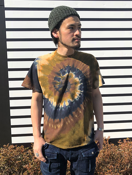 【Red Dog】 S/S Tie Dye Tee