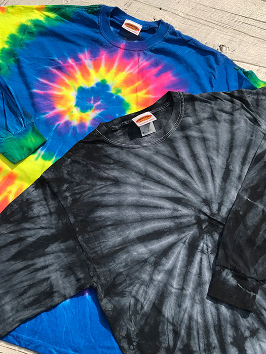 【Red Dog】 L/S Tie Dye Tee