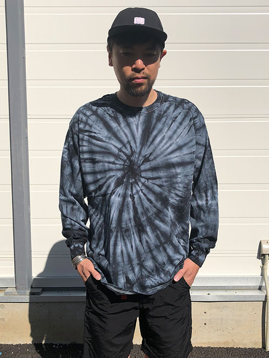 【Red Dog】 L/S Tie Dye Tee