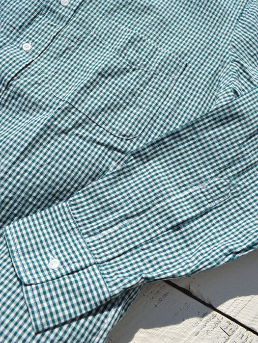 【50% OFF】　GINGHAM L/S B.D　( BROAD CLOTH )