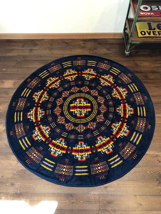 Printed Round Towel