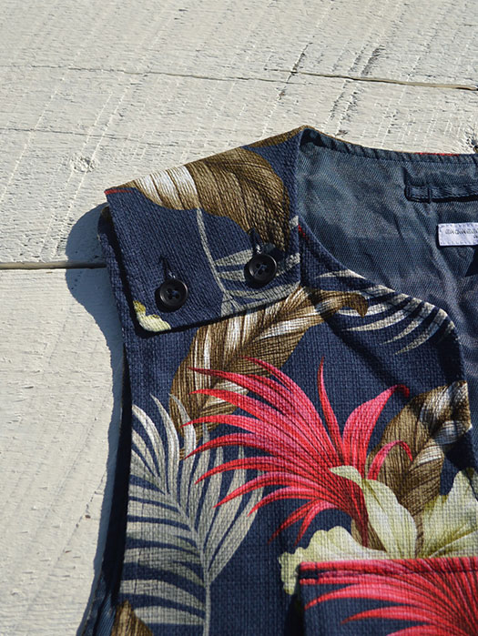 Cover Vest (Hawaiian Floral Java Cloth)