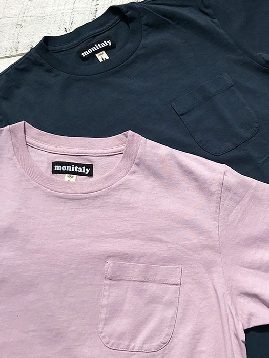 【MONITALY】　S/S Pocket Tee　