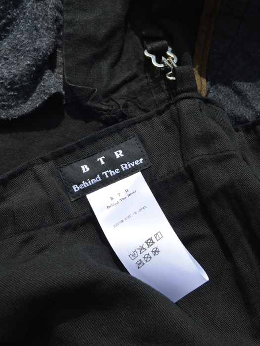 【Behind The River】 B.B.V Hunting Jacket (Black Dye) “S-M”