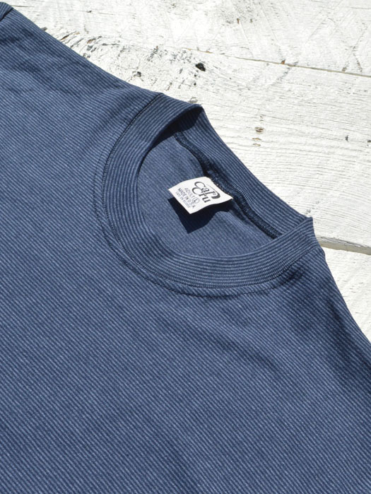 【Cal Cru】　Micro-Stripe S/S Tee