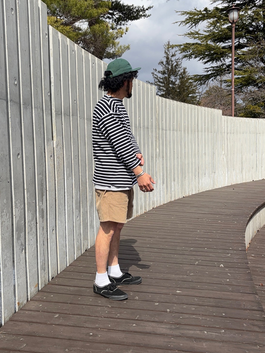 OUESSANT LOOSE　(ブラック×ホワイト)