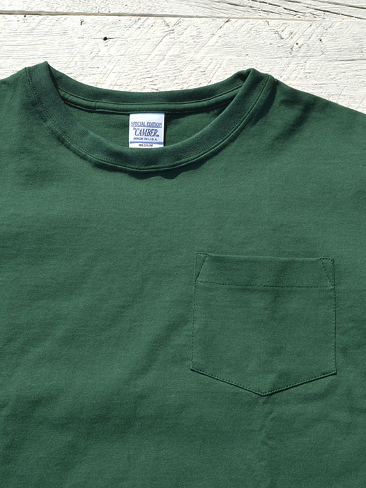 【CAMBER】　S/S Crew Neck Pocket Tee