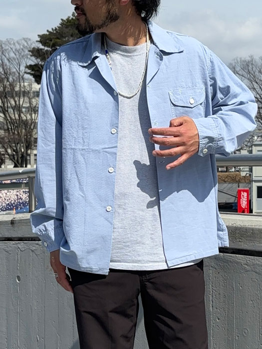 New Basic Shirt (Horizontal Mini Stripe)