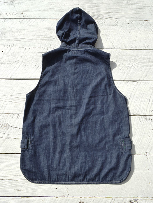 Tree Chopper Bud Vest　(6.5oz Organic Denim)