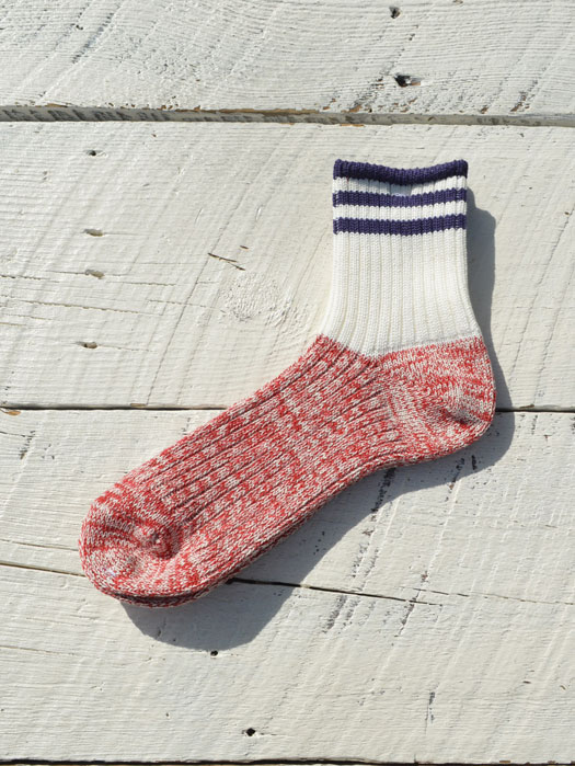 3 Line Rib Socks