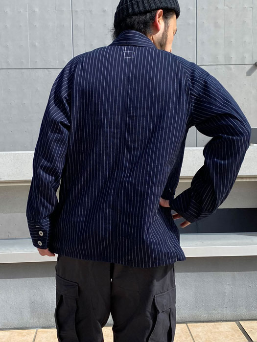 1102 Engineers' jacket (Gangster Stripe)