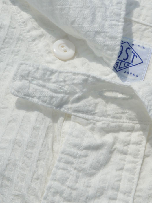 NAVY CUT S/S (Seersucker)