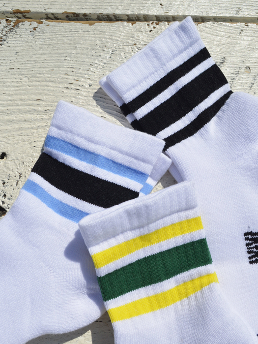 【WILDERNESS WEAR】 Retro Active Quarter Socks
