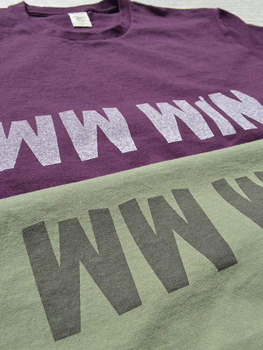 Printed T-Shirt　“WW WIN”　(NR別注)