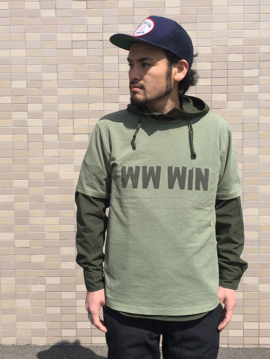 Printed T-Shirt　“WW WIN”　(NR別注)