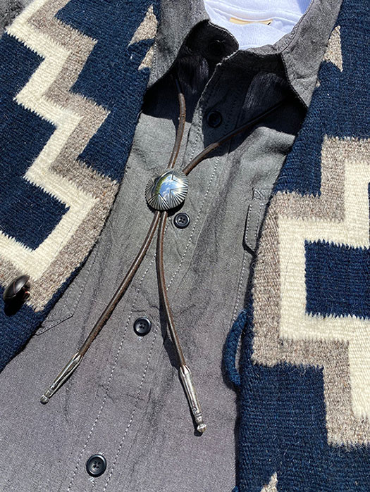 OT-0125　STAR CONCHO BOLO TIE