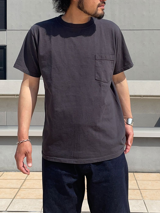 S/S CREW NECK POCKET Tee
