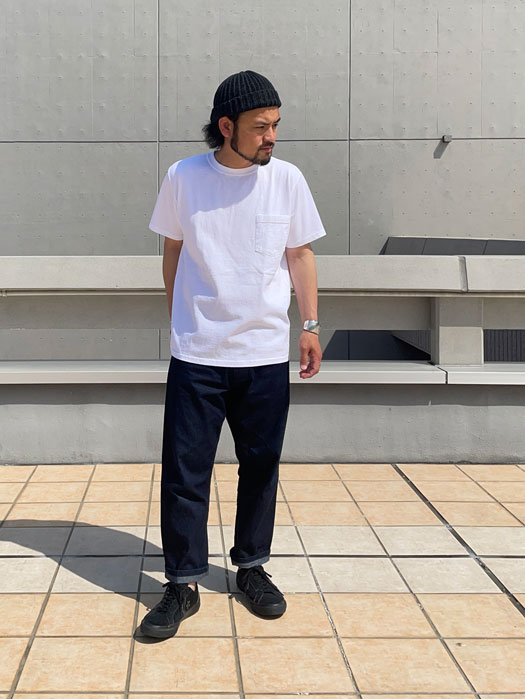S/S CREW NECK POCKET Tee