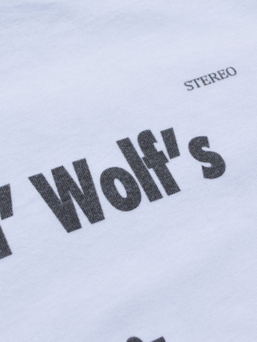 【BLUESCENTRIC】 Print T-Shirt　(HOWLIN'WOLF)