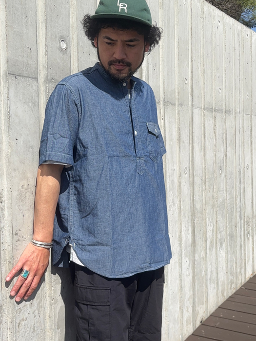 NAVY CUT Band S/S (Classic Chambray)