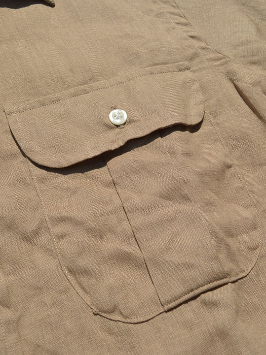 NAT-U-RAL別注 New Standard Fit Regular collar Shirt　(Linen)