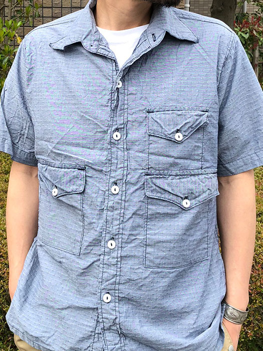 Town & Country S/S Shirt　(Dobby Chambray)