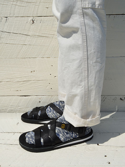 【The Sandalman × Sunny Sports】　Weave Sandal (Nylon × Suede)　"Birken Sole"