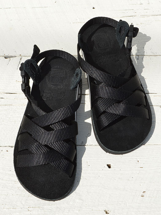 【The Sandalman × Sunny Sports】　Weave Sandal (Nylon × Suede)　"Birken Sole"