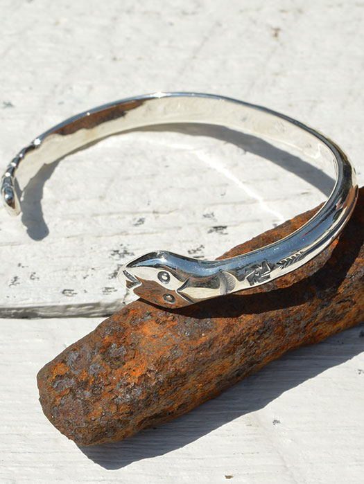 RATTLESNAKE BANGLE　(Men's Size)