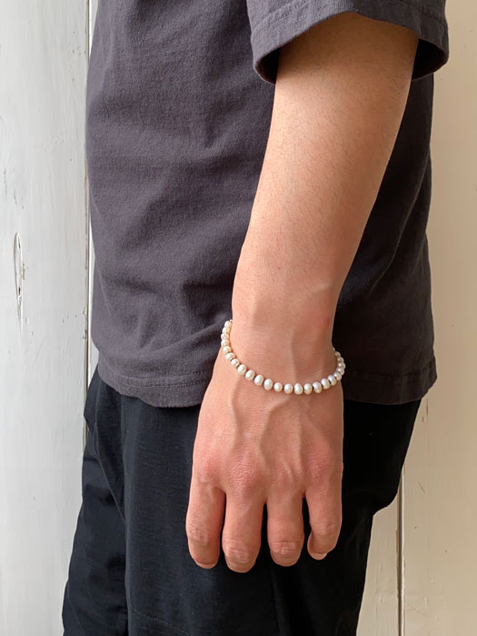 【Colina Yazzie】　Fresh Water Pearl Bracelet