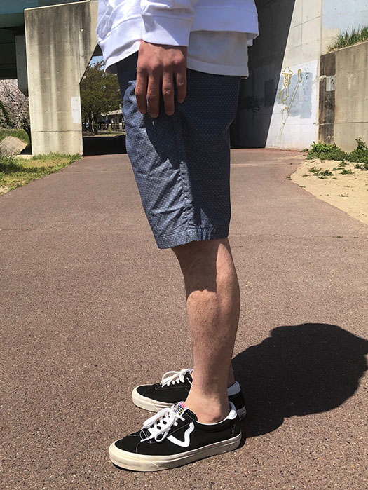 MENPOLINI Extra Shorts　(Dobby Chambray)