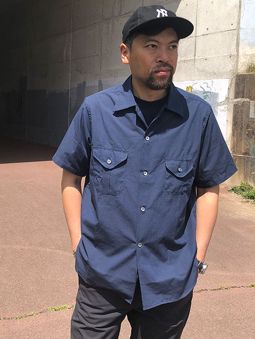 E-Z Cruz Shirt S/S　(Dobby Chambray)　　