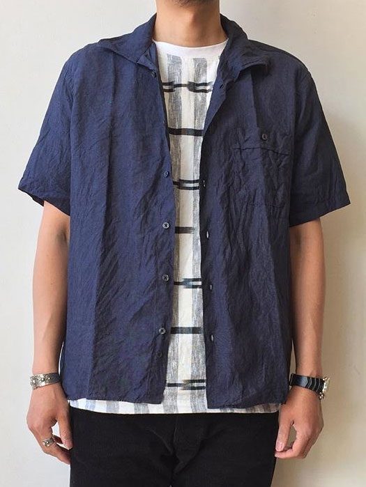 NAT-U-RAL別注 Amanda S/S Shirt　(Linen)