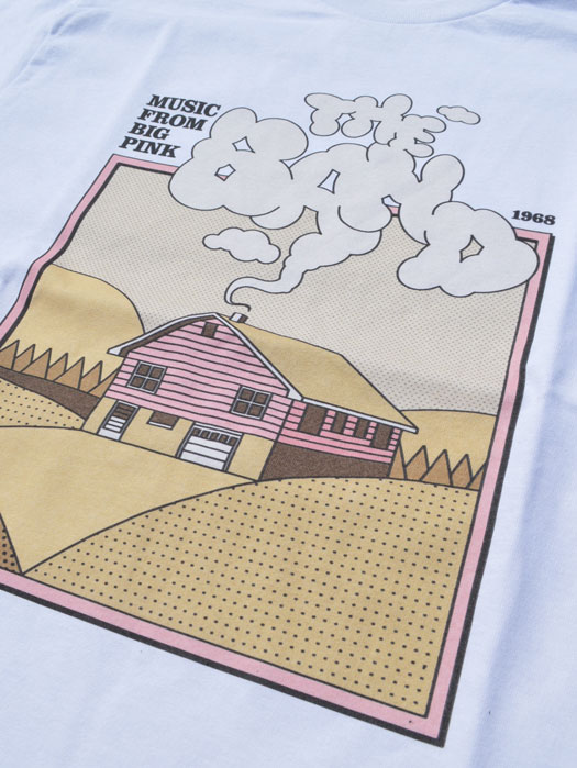 【BLUESCENTRIC】 Print T-Shirt　(THE BAND)