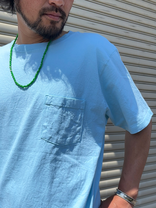 S/S CREW NECK POCKET Tee