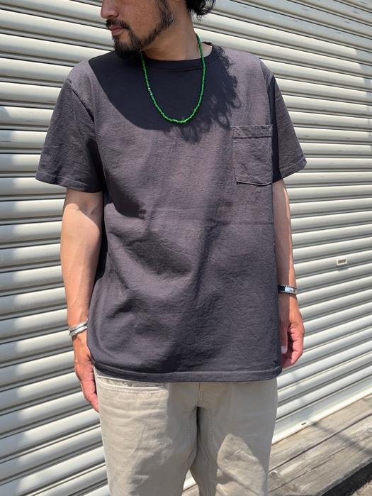 S/S CREW NECK POCKET Tee
