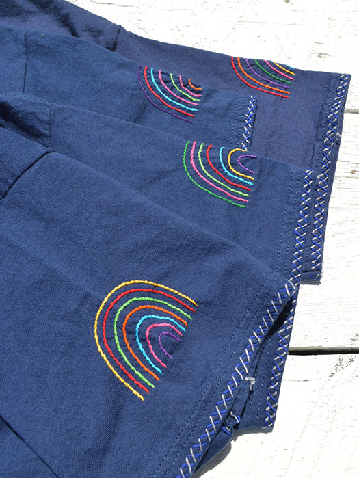 【OAXACA】　S/S Pocket Tee “ARCOIRIS”