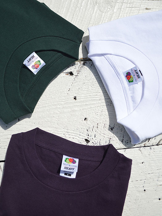 【FRUIT OF THE LOOM】 Heavy Weigth Pocket Tee