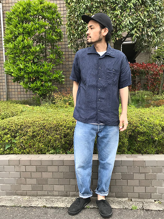 NAT-U-RAL別注 Amanda S/S Shirt　(Linen)